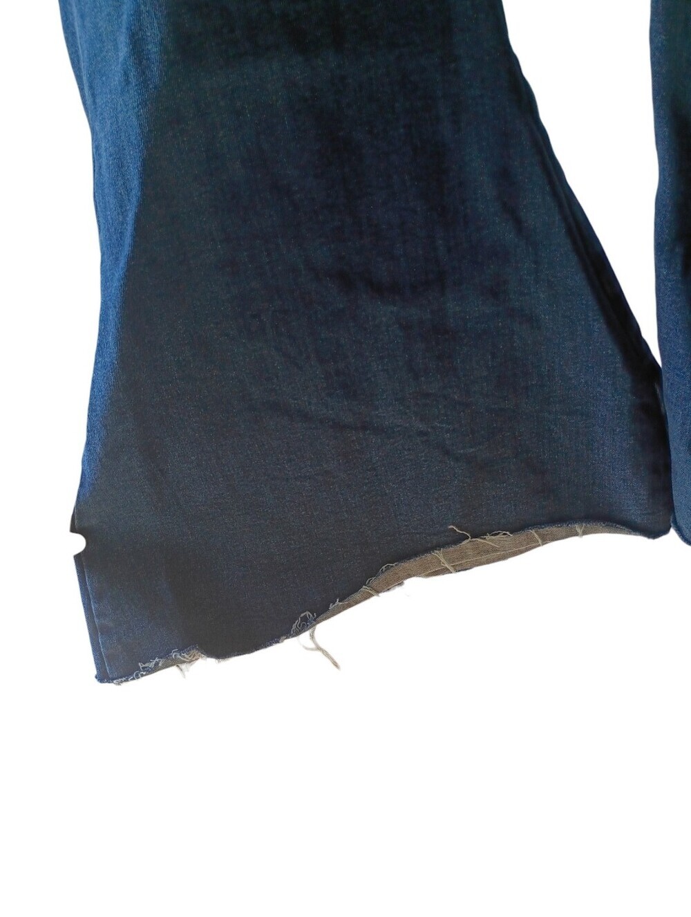 NWOT We The Free By FP Blue Wash Super Flare Bell Bottoms Size 32 - Picture 5 of 6